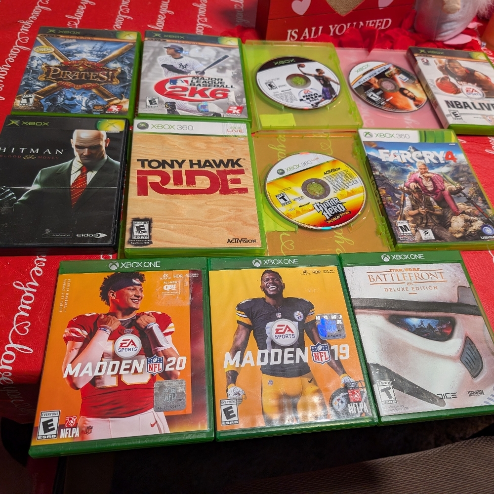 Xbox & Xbox 360 & Xbox One Video Games! $6 Each!!!!